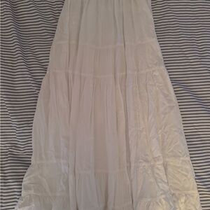 American Eagle Outfitters White Maxi Skirt